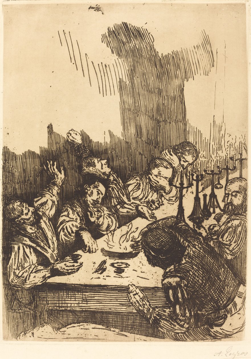 Gölge (Ombre) by Alphonse Legros