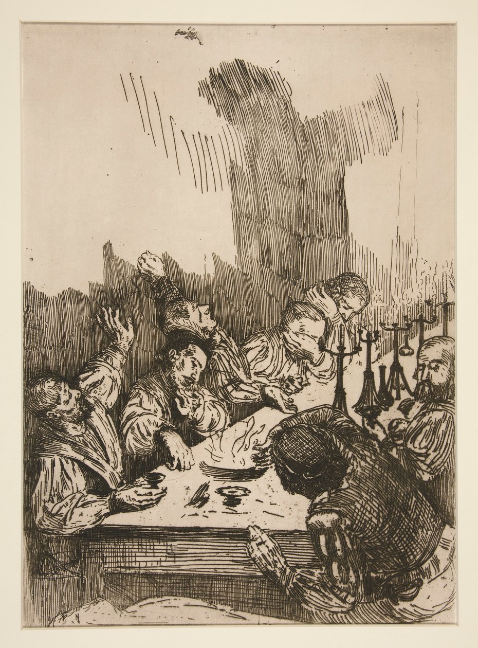 Gölge (Ombre) by Alphonse Legros
