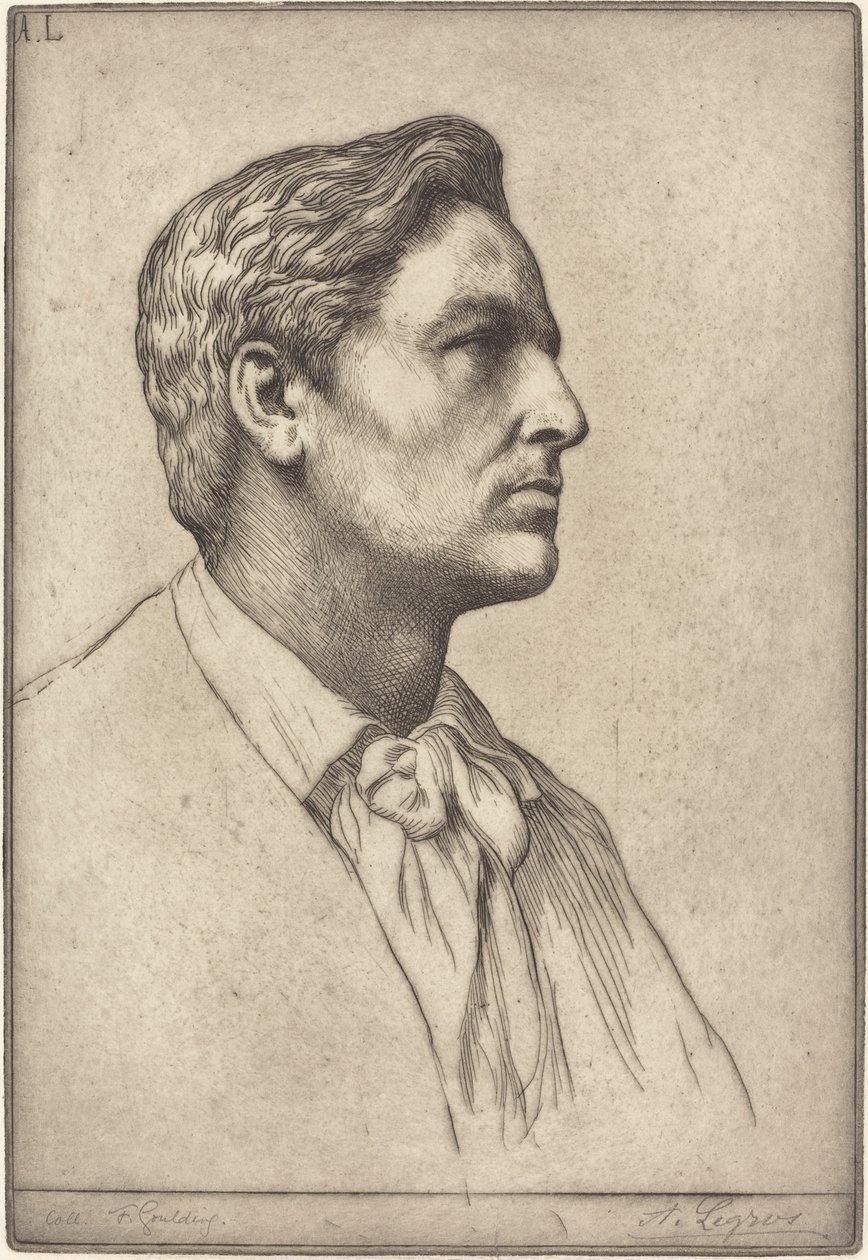 Sir Charles Holroyd. by Alphonse Legros