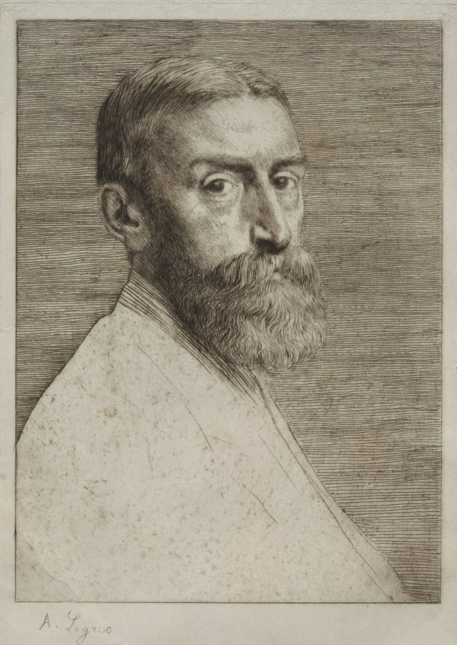 Efendim E.J. Poynter. by Alphonse Legros