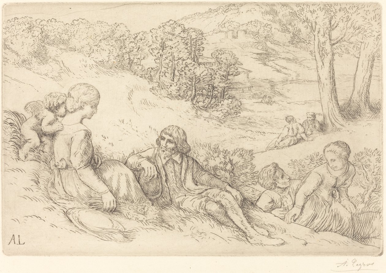 Bahar by Alphonse Legros