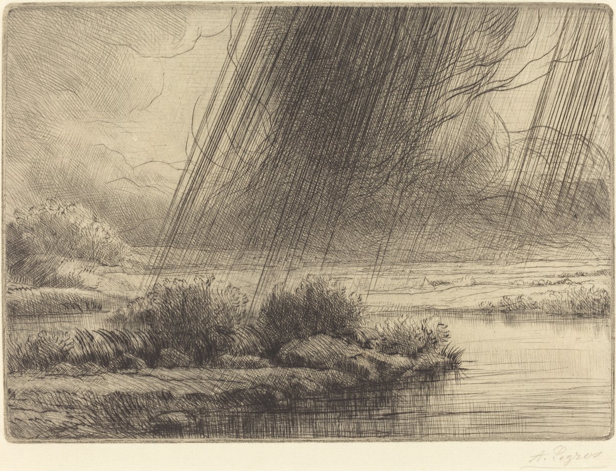 Fırtına by Alphonse Legros