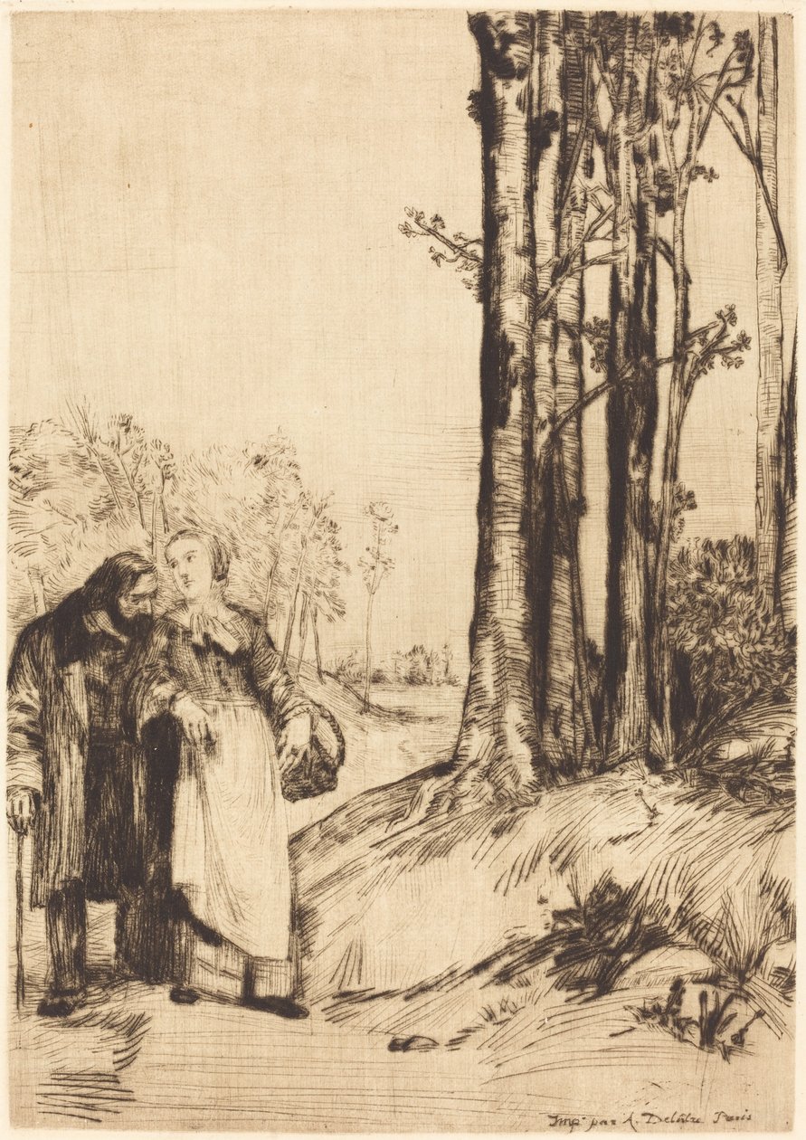 Nekahet Yürüyüşü (La promenade du convalescent) by Alphonse Legros