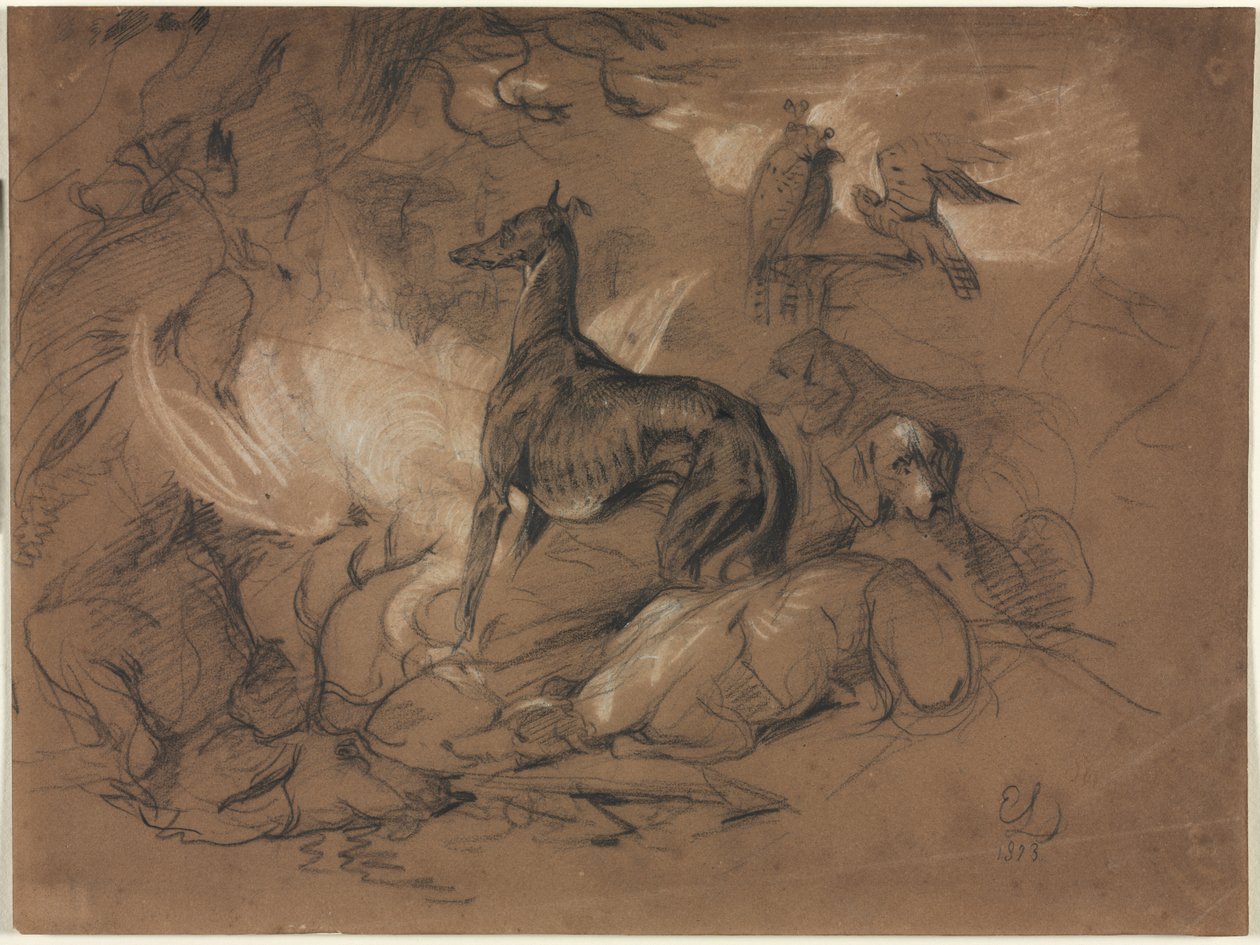 Hayvan Çalışmaları by Alphonse Legros