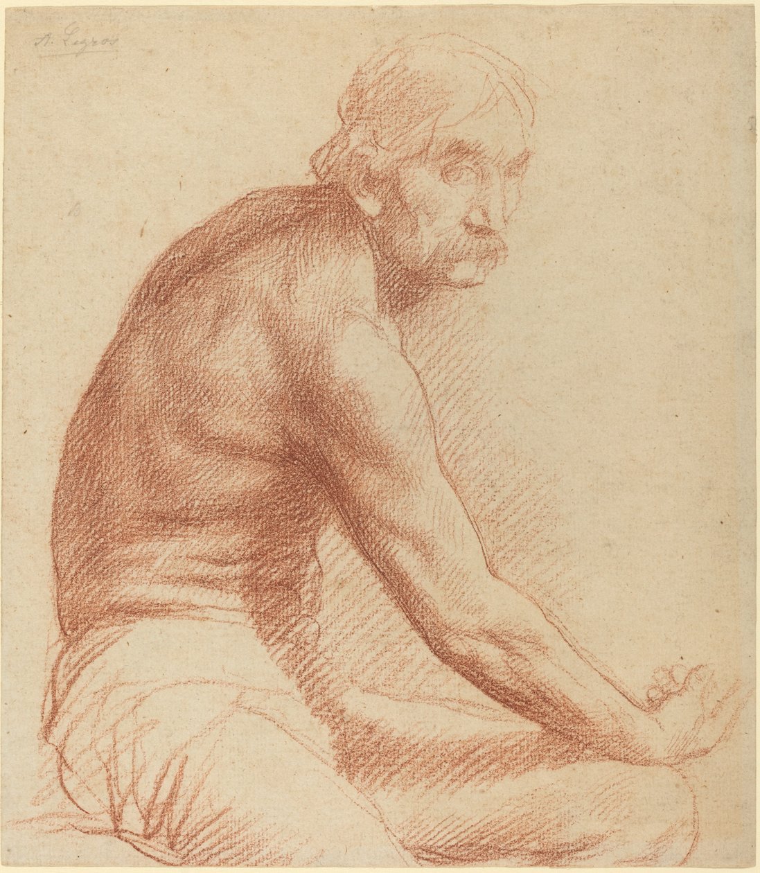 Bir Yunan Çalışması by Alphonse Legros