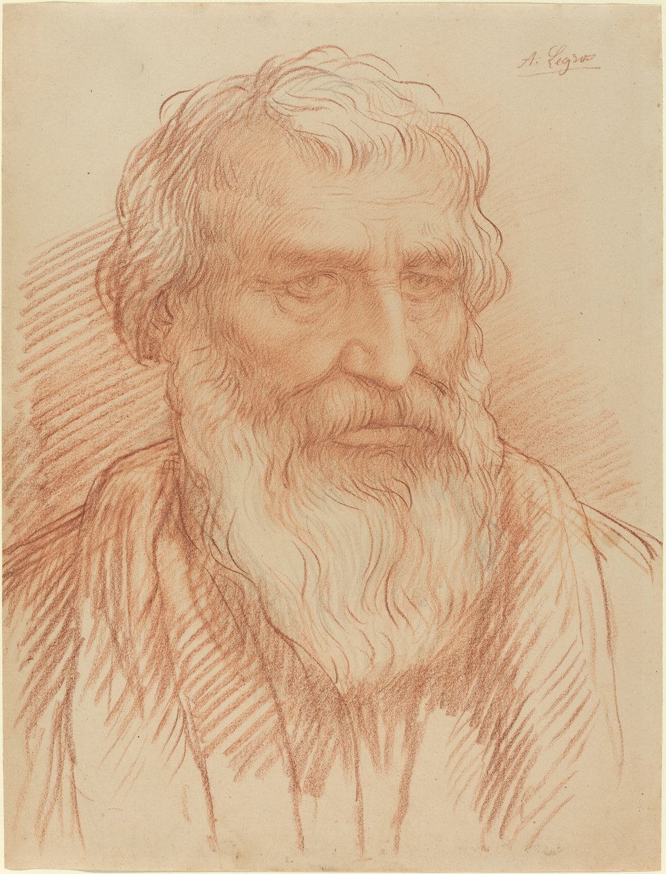 Bir Başkanın Çalışması. by Alphonse Legros