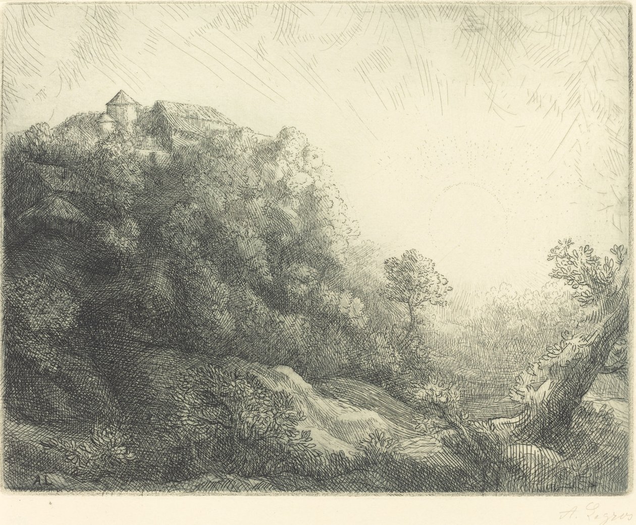 Gün Doğumu (Gün Doğumu: Sonbahar) by Alphonse Legros