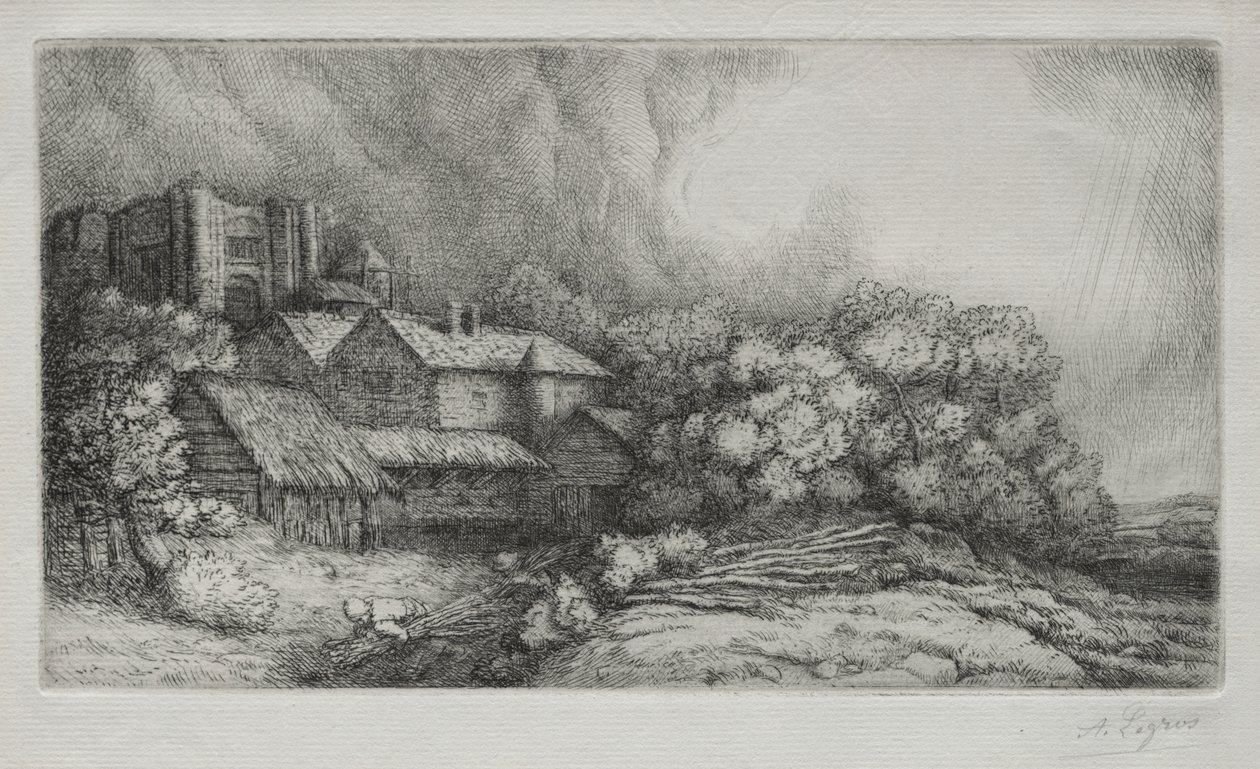 Manastır Çiftliği by Alphonse Legros