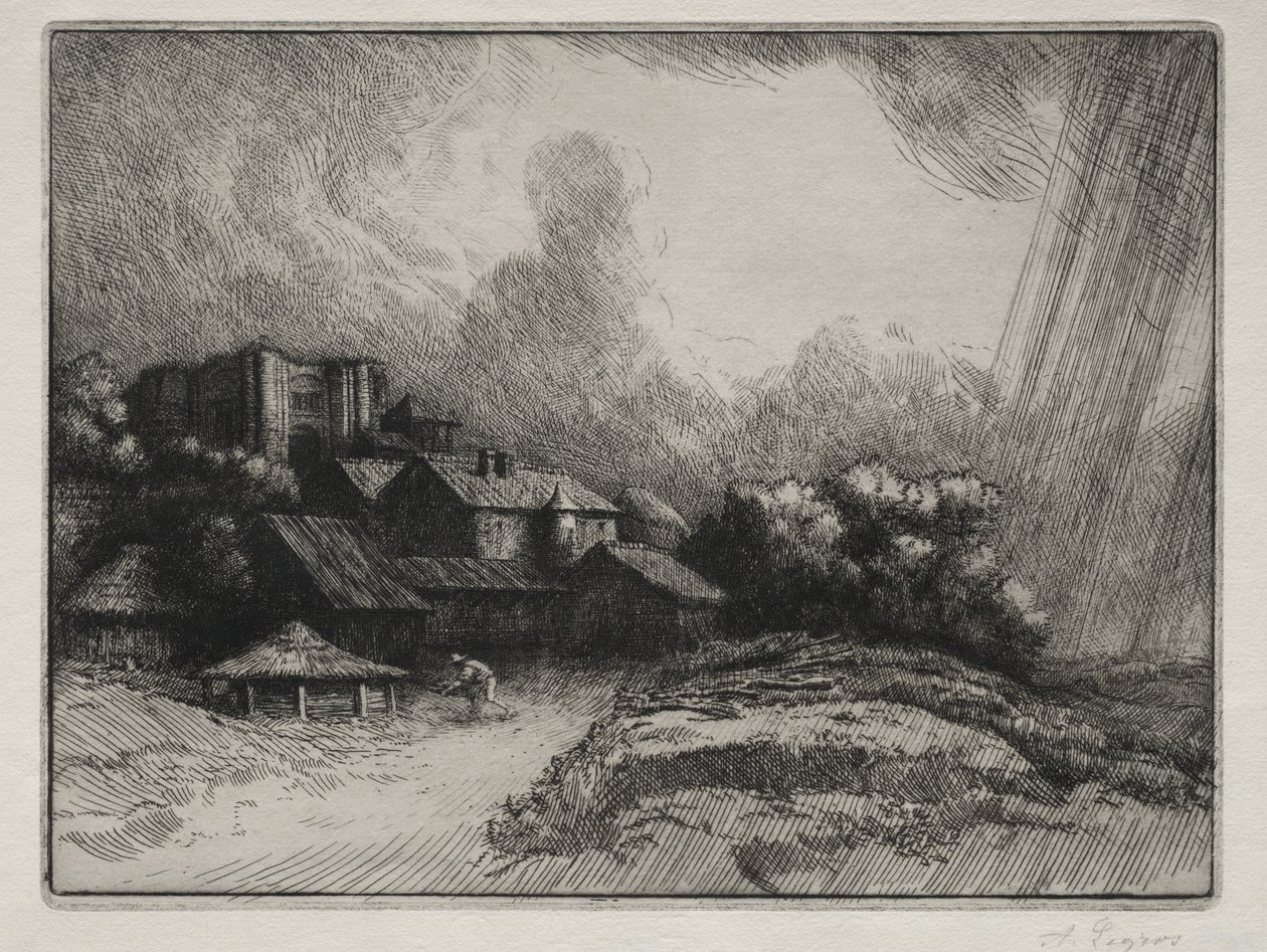 Manastır Çiftliği by Alphonse Legros