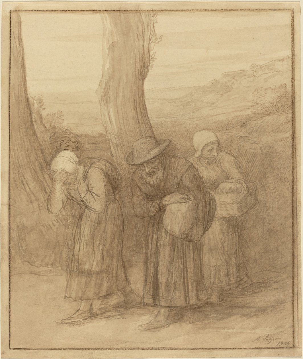 Ayrılış, 1905. by Alphonse Legros