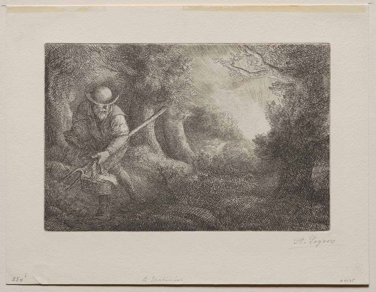 Bahçıvan by Alphonse Legros