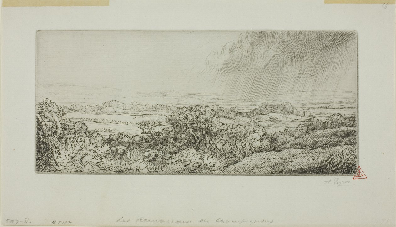 Mantar Toplayıcılar by Alphonse Legros