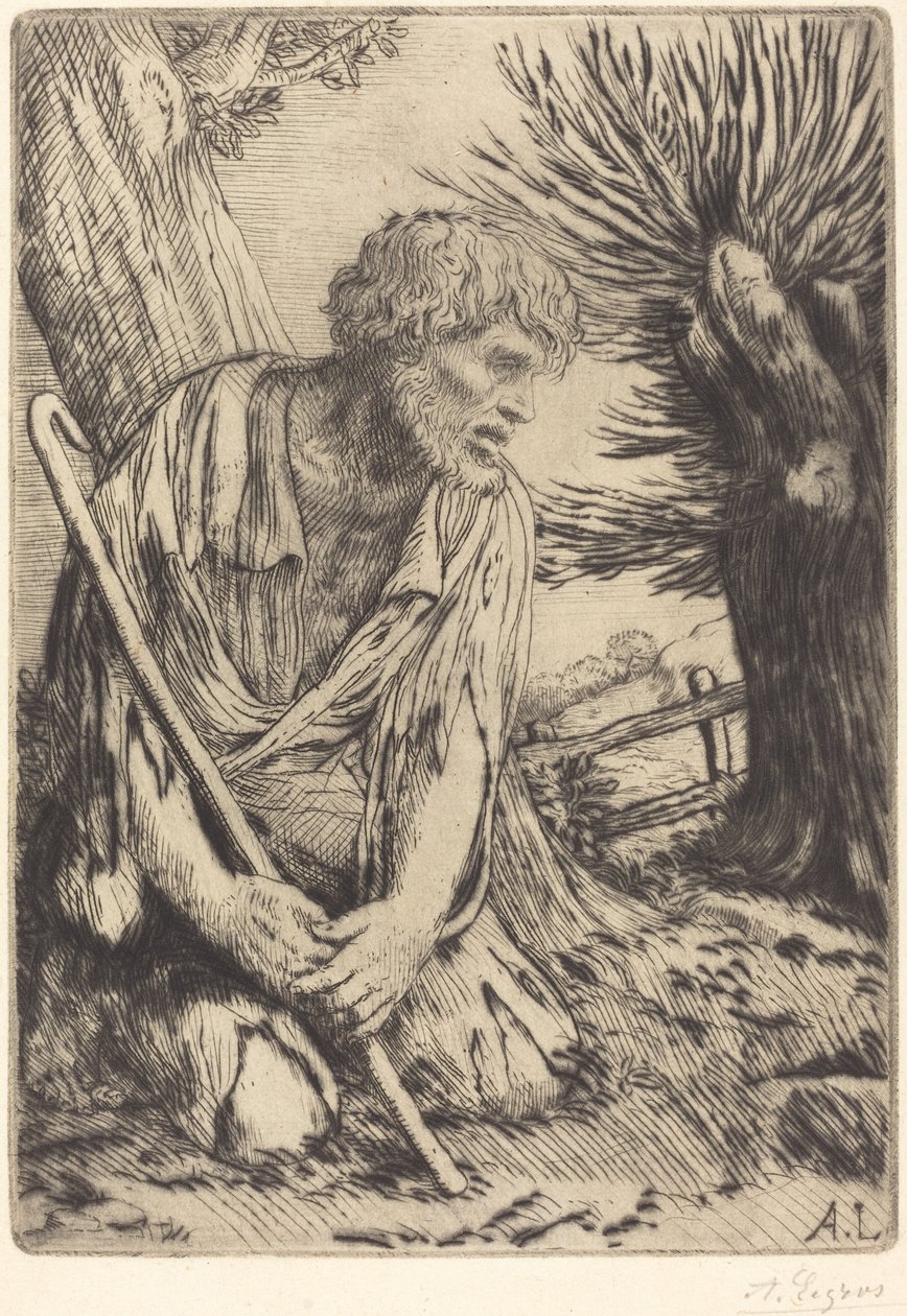 Müsrif Oğul, 3. plaka by Alphonse Legros