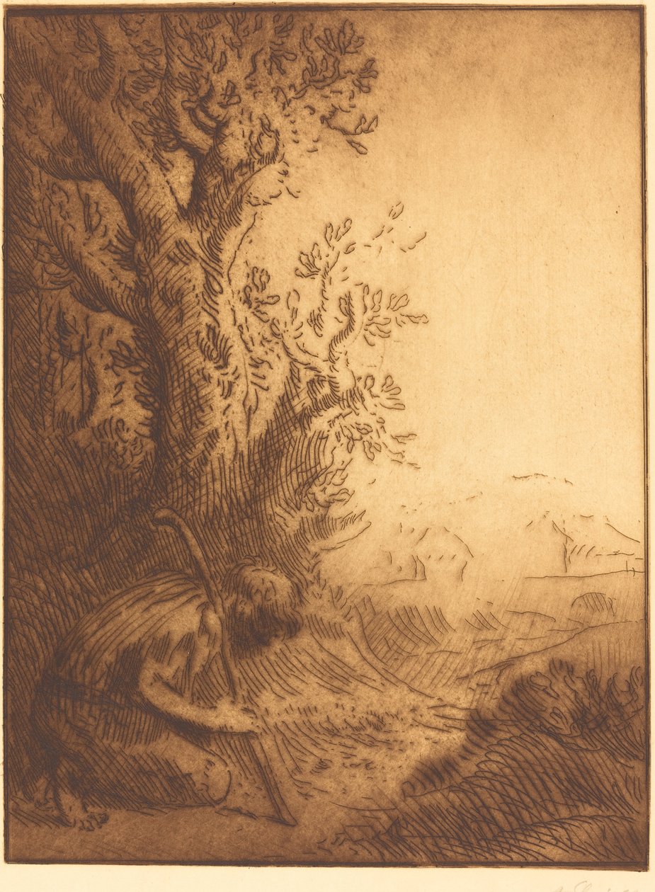 Müsrif Oğul, 4. plaka by Alphonse Legros