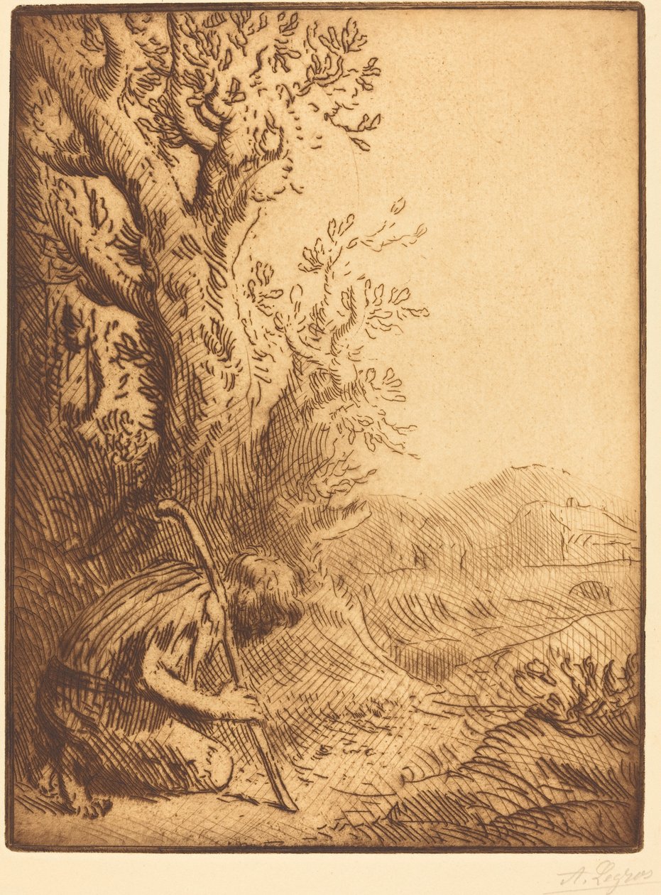 Müsrif Oğul, 4. plaka by Alphonse Legros