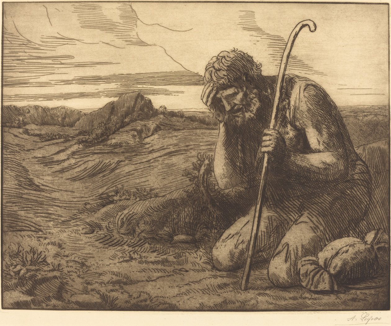 Müsrif Oğul, 6. plaka by Alphonse Legros