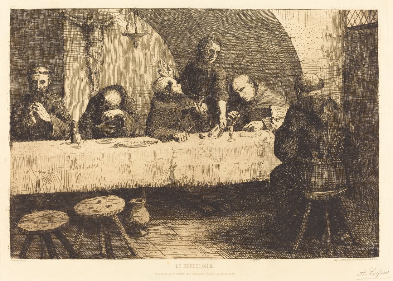 Yemekhane (Le refectoire) by Alphonse Legros