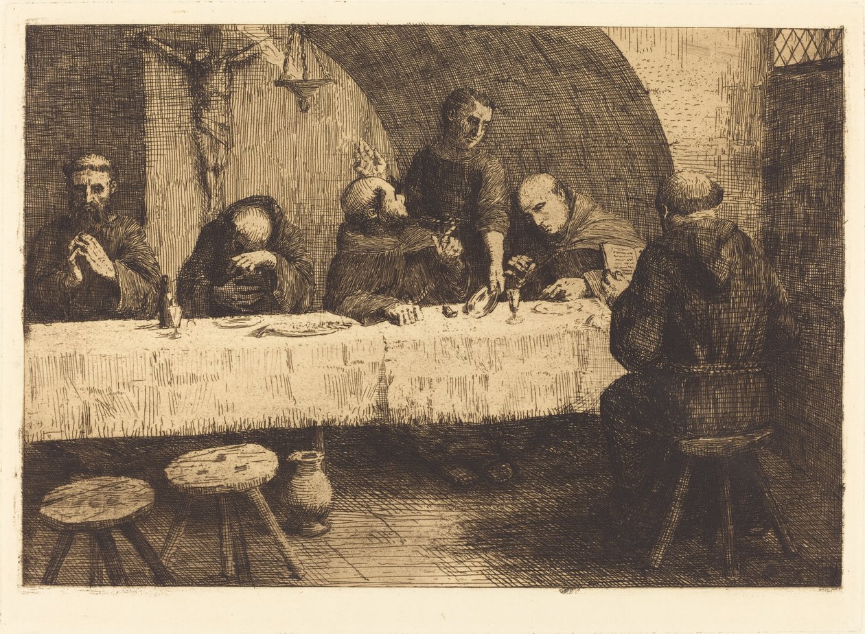 Yemekhane (Le refectoire) by Alphonse Legros