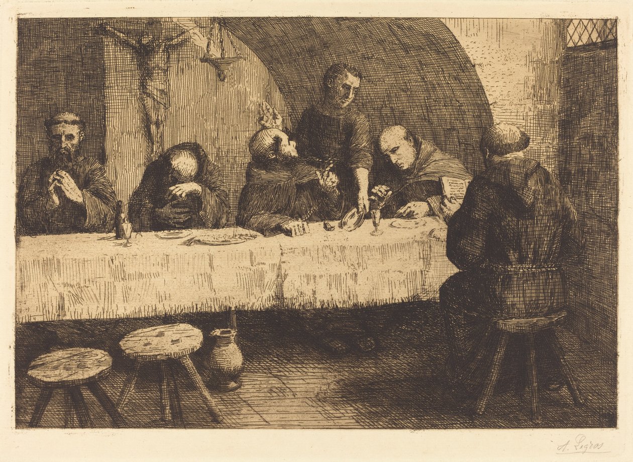 Yemekhane (Le refectoire) by Alphonse Legros