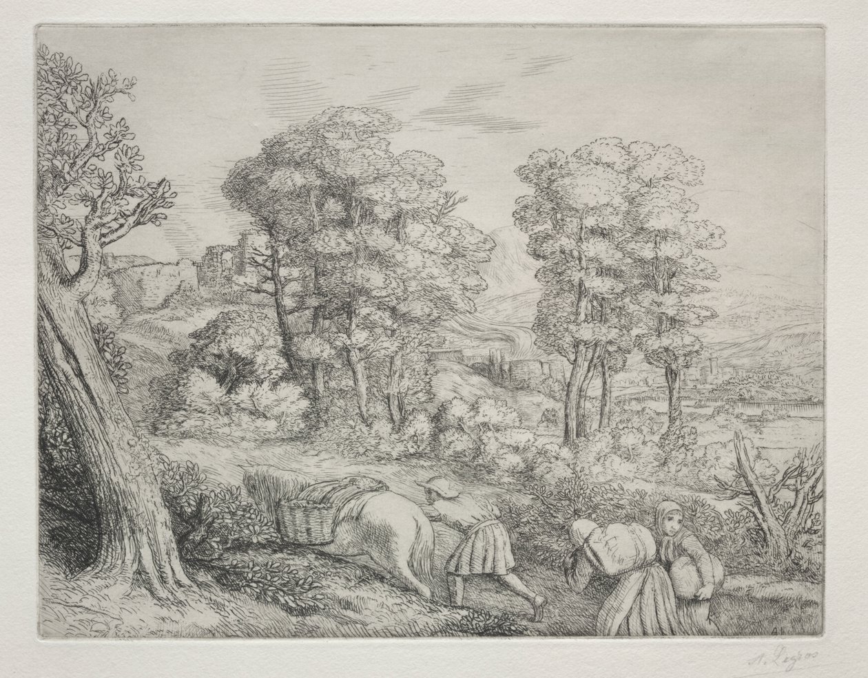 Çiftliğe Dönüş by Alphonse Legros