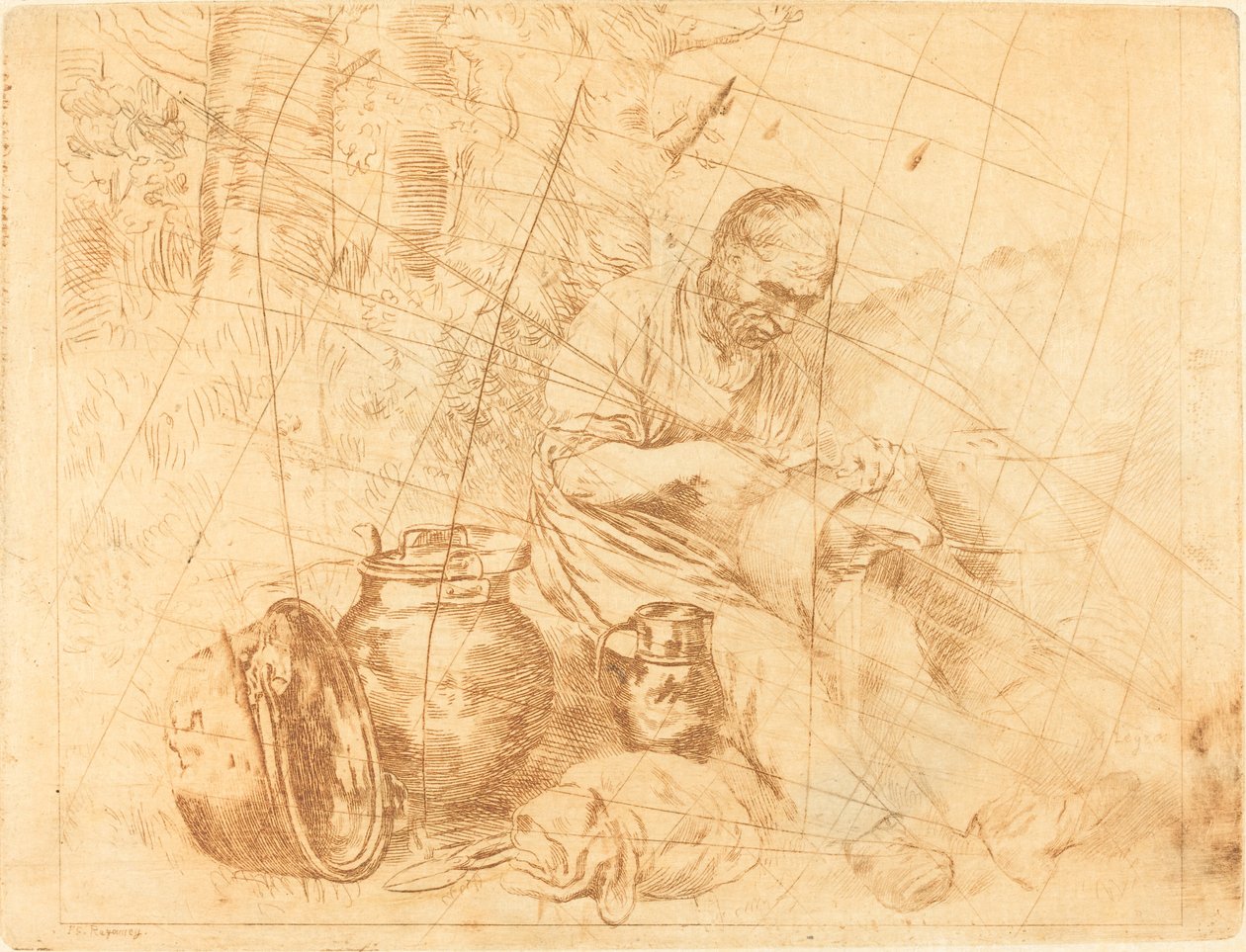 Tinker Le retameur. by Alphonse Legros