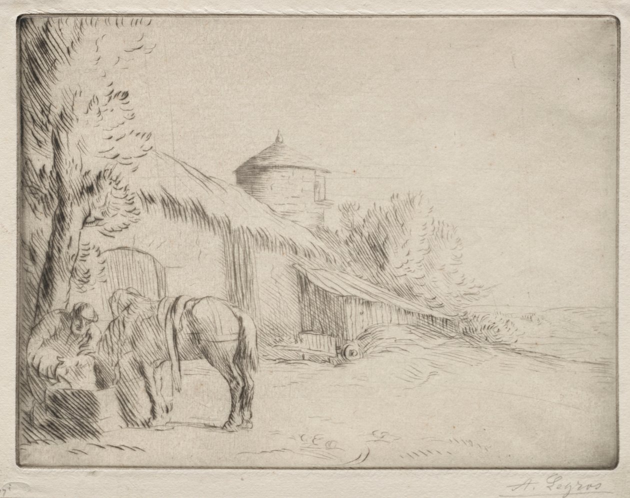 Sulama Yeri (2. Levha) by Alphonse Legros