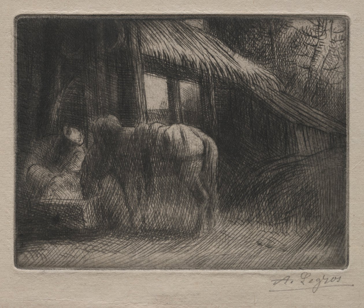 Sulama Yeri 2. Plaka. by Alphonse Legros