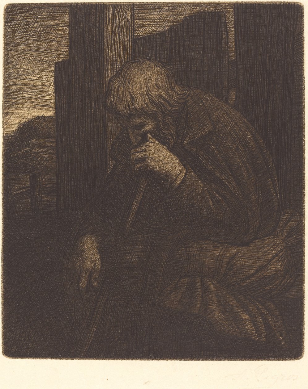 Düşünür (Düşünür) by Alphonse Legros