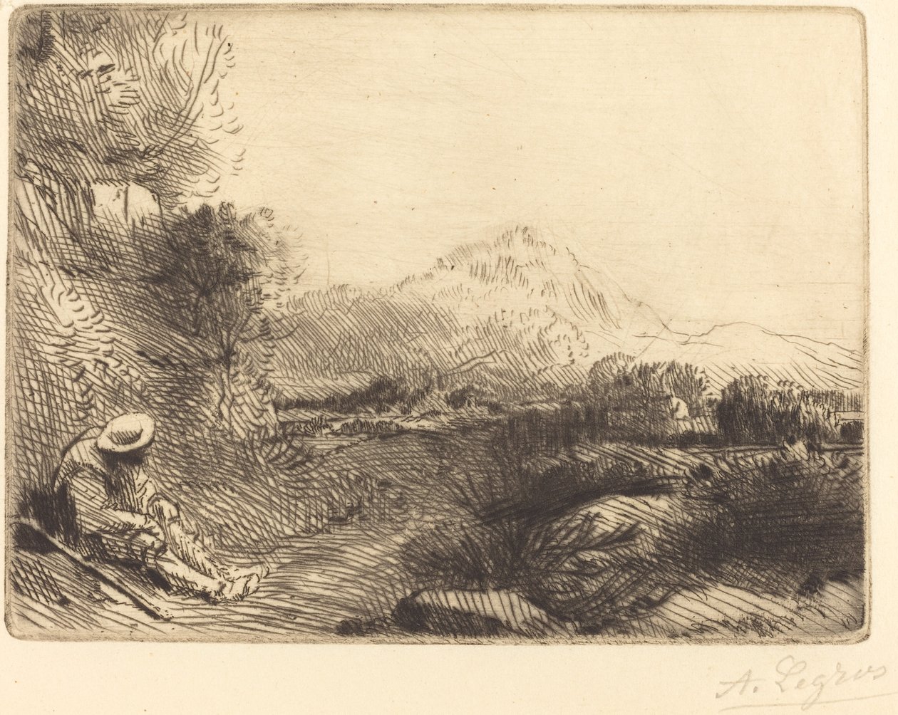 Gezgin Dinlenme Gezgin dinlenme. by Alphonse Legros
