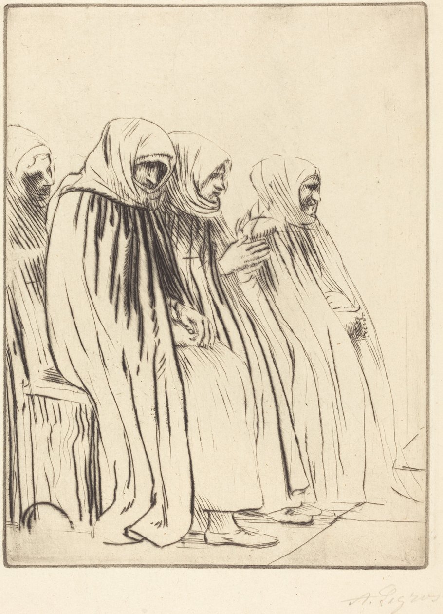 Brükselli Kadınlar by Alphonse Legros