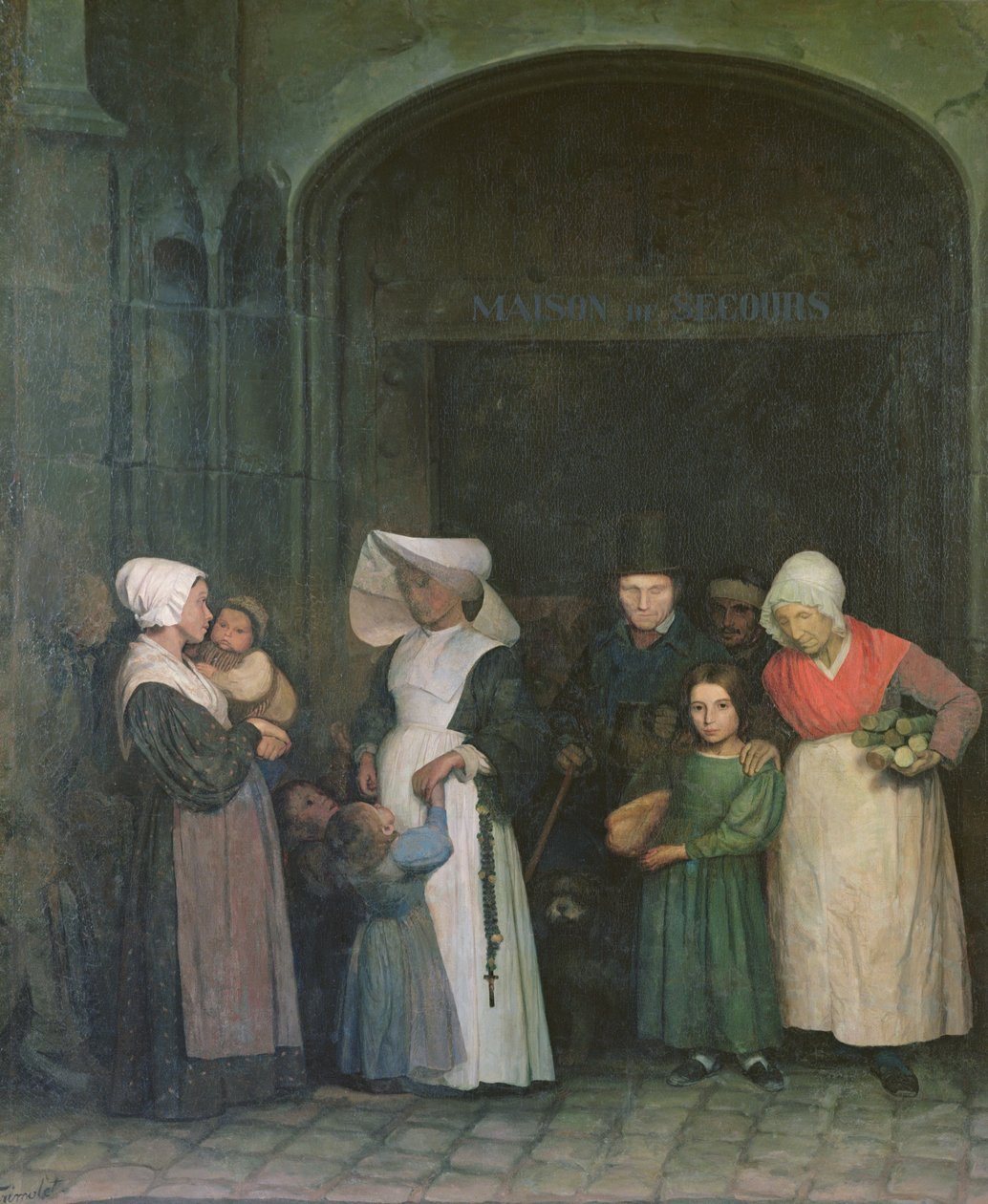 Sığınma Evi, c.1840 by Alphonse Louis Pierre Trimolet