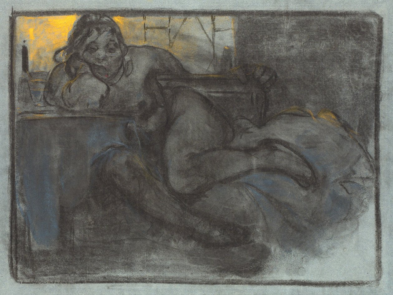 Absinth by Alphonse Mucha