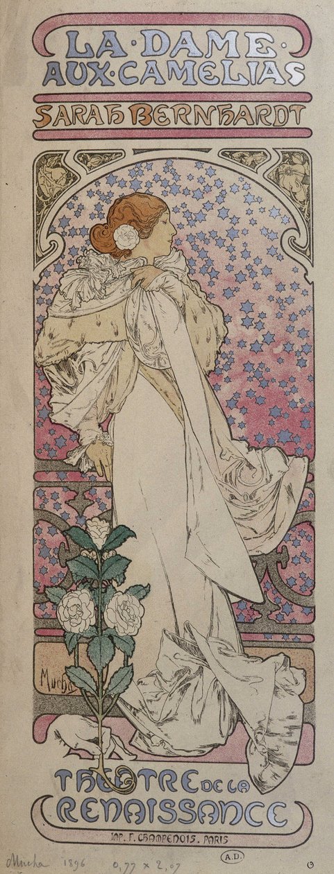 Henriette Rosine Bernard dit Sarah Bernhardt (1844-1923) ile Rönesans Tiyatrosu