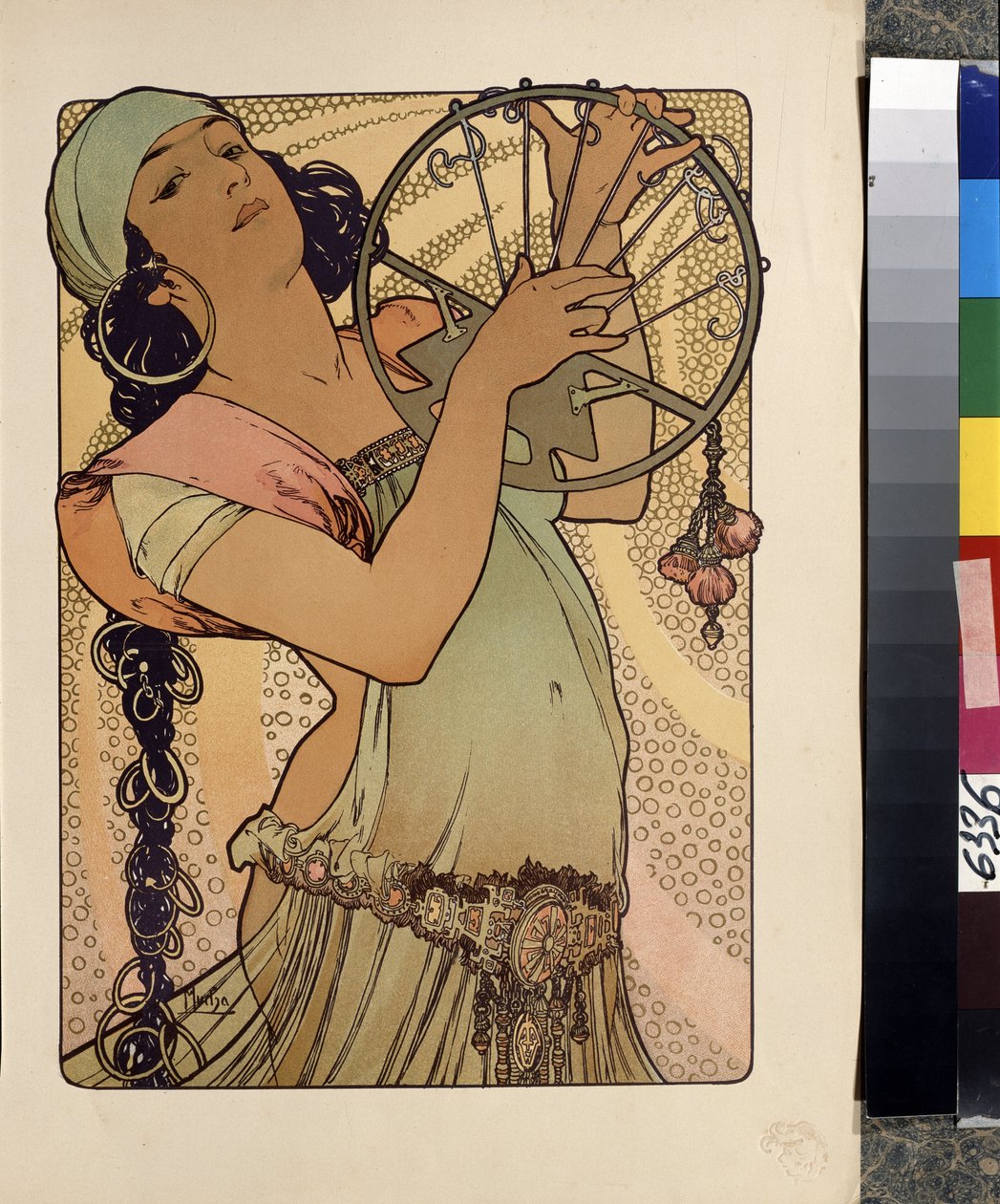 Salome. Oeuvre de Alfons Maria Mucha (Alphonse Marie Mucha) by Alphonse Marie Mucha