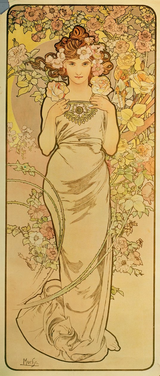 Zümrüt by Alphonse Marie Mucha