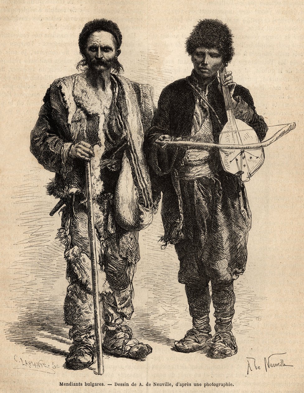 Guillaume Lejean tarafından A. De Neuville