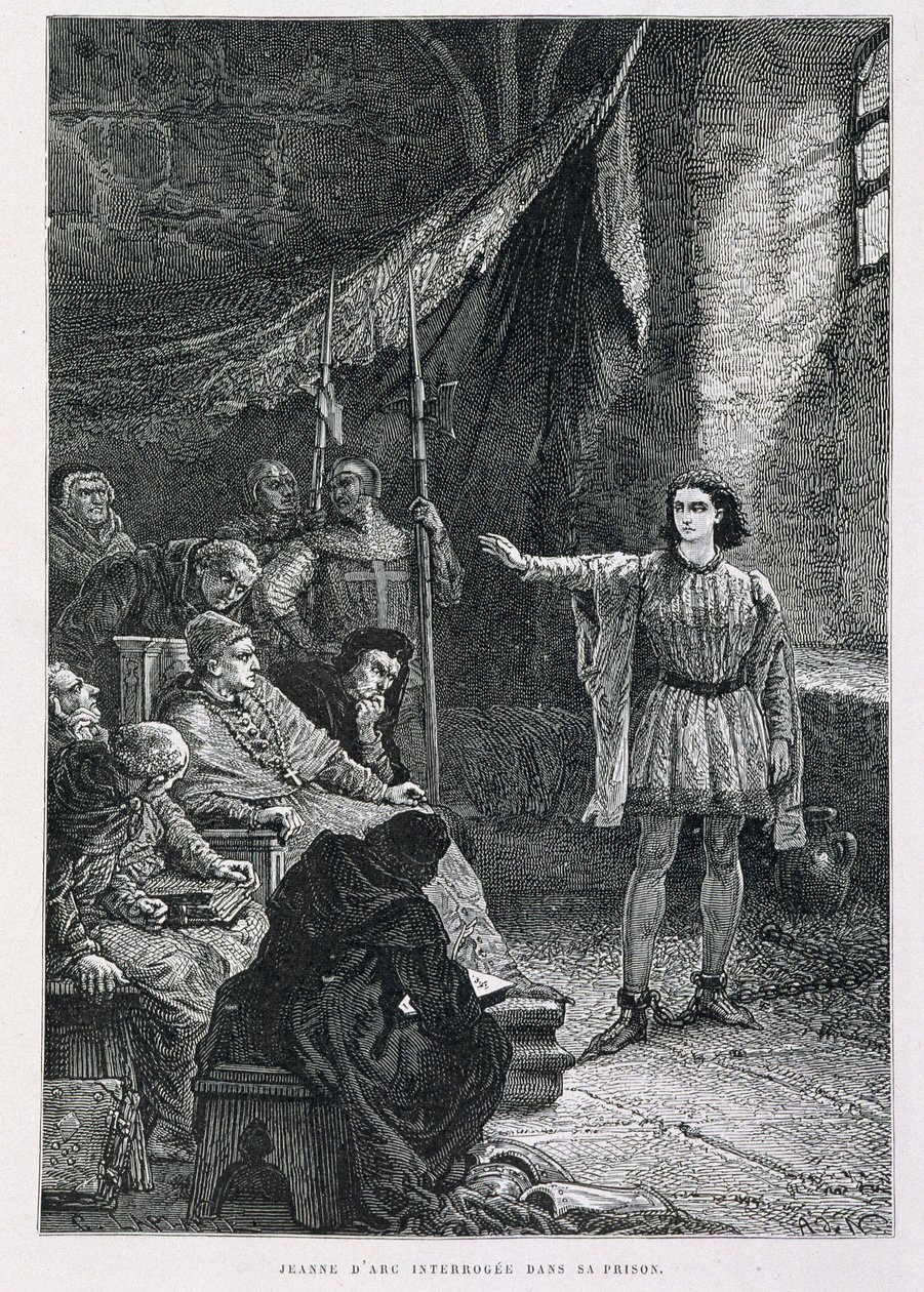 Joan of Arc hapishanesinde sorguya çekildi - Guizot