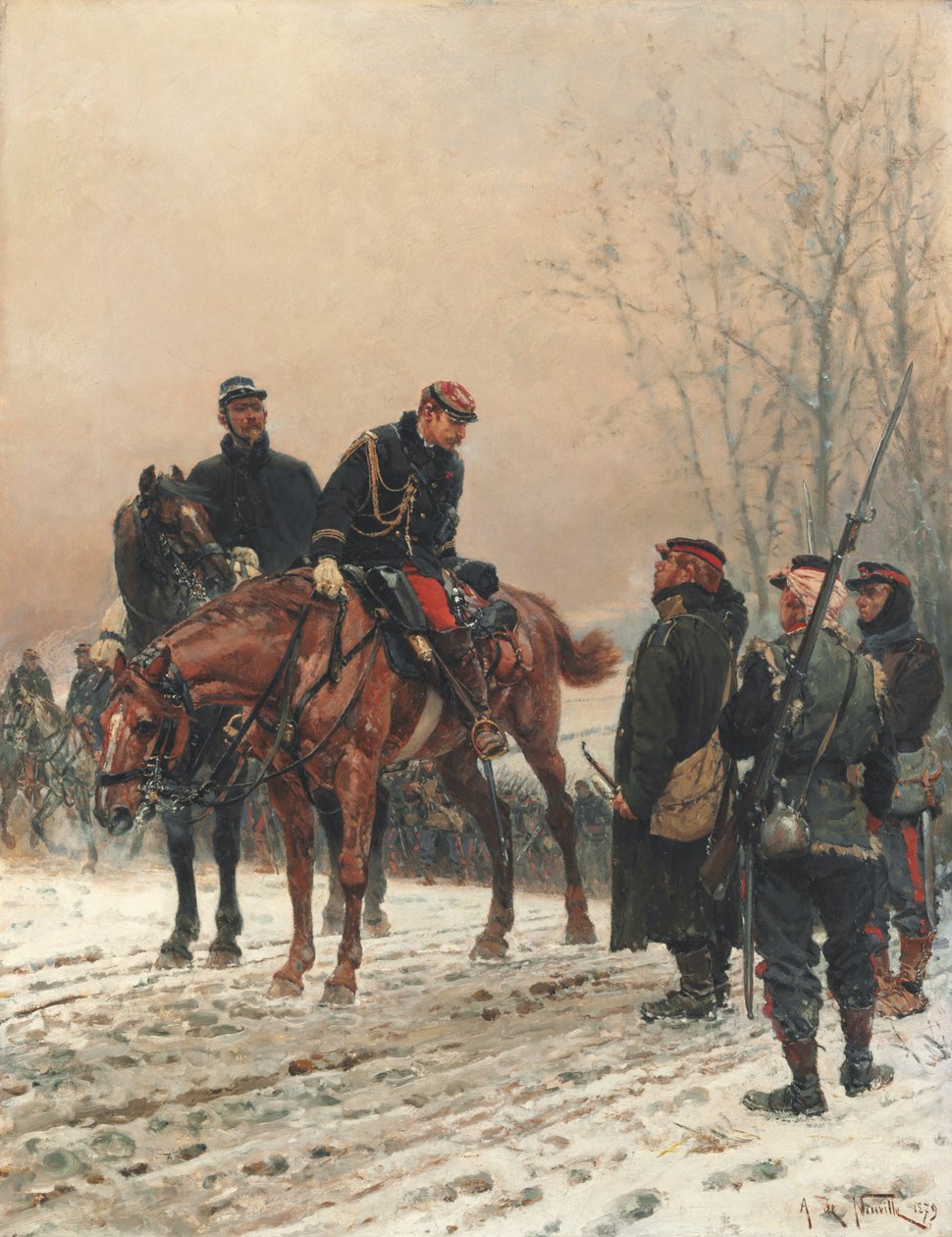 Selam, 1879 by Alphonse Marie de Neuville