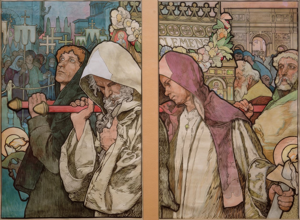 A. Mucha, Prag