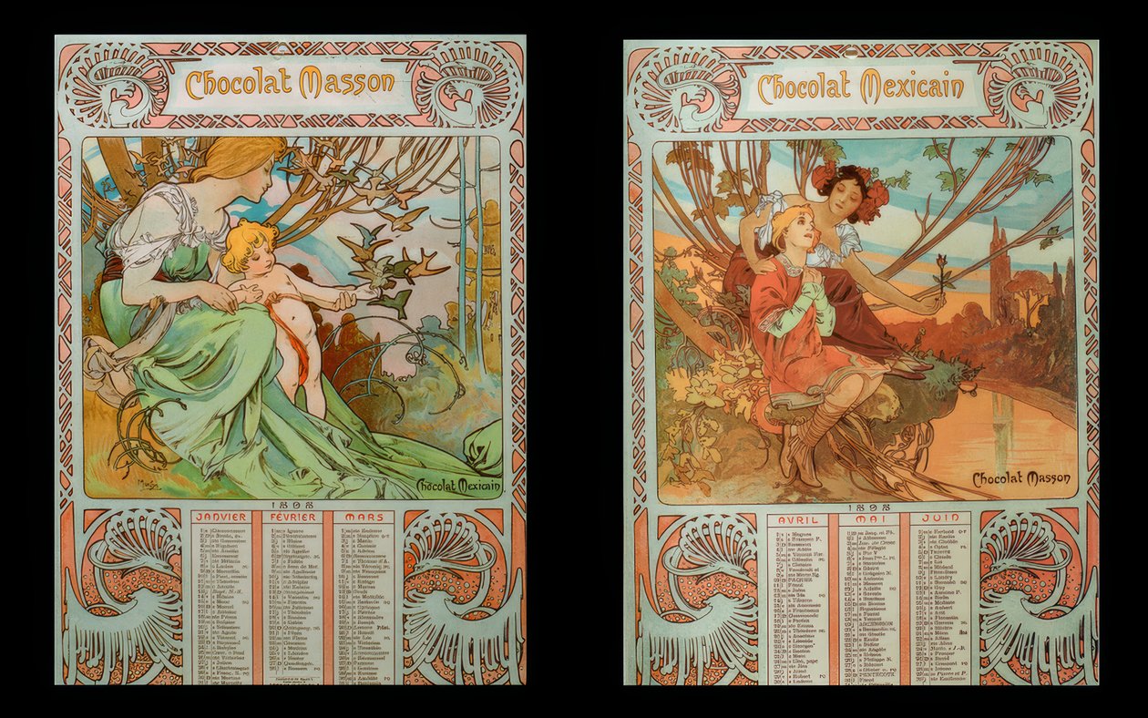 Masson çikolatası by Alphonse Mucha