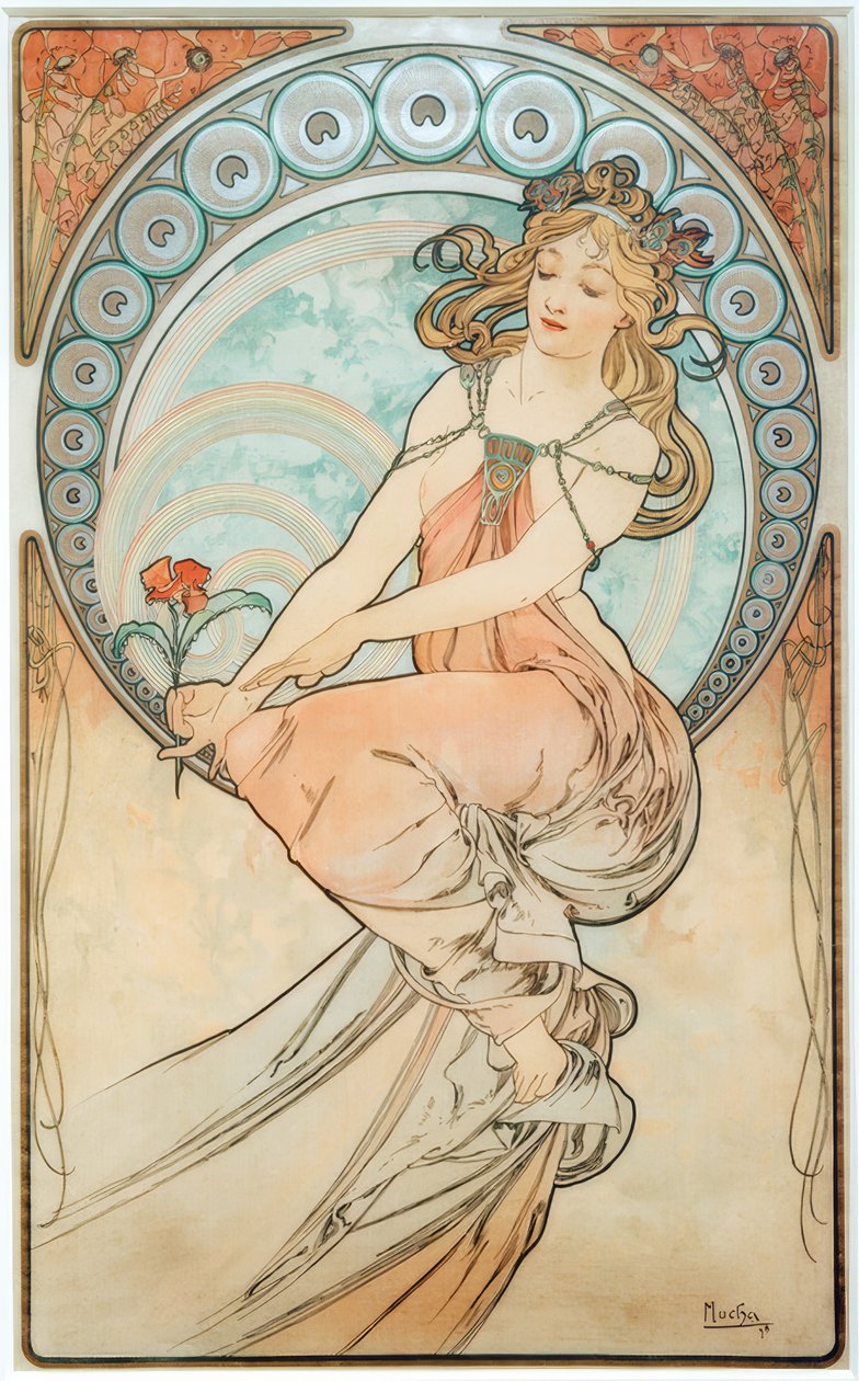 Tablo by Alphonse Mucha