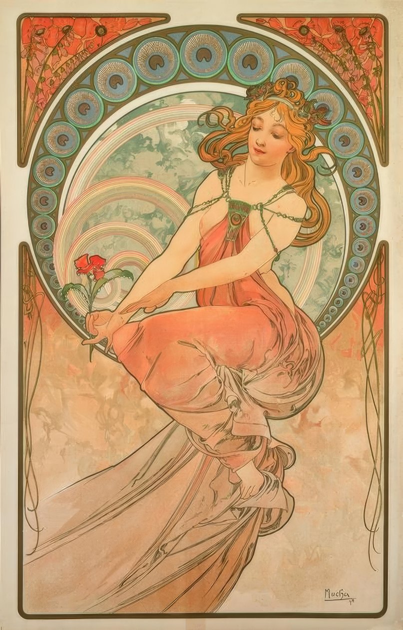 Tablo by Alphonse Mucha