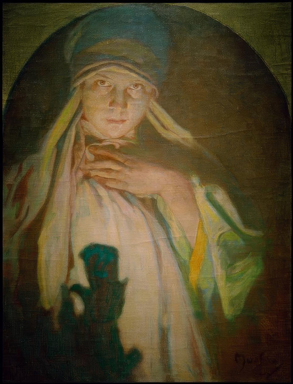 büyücü by Alphonse Mucha