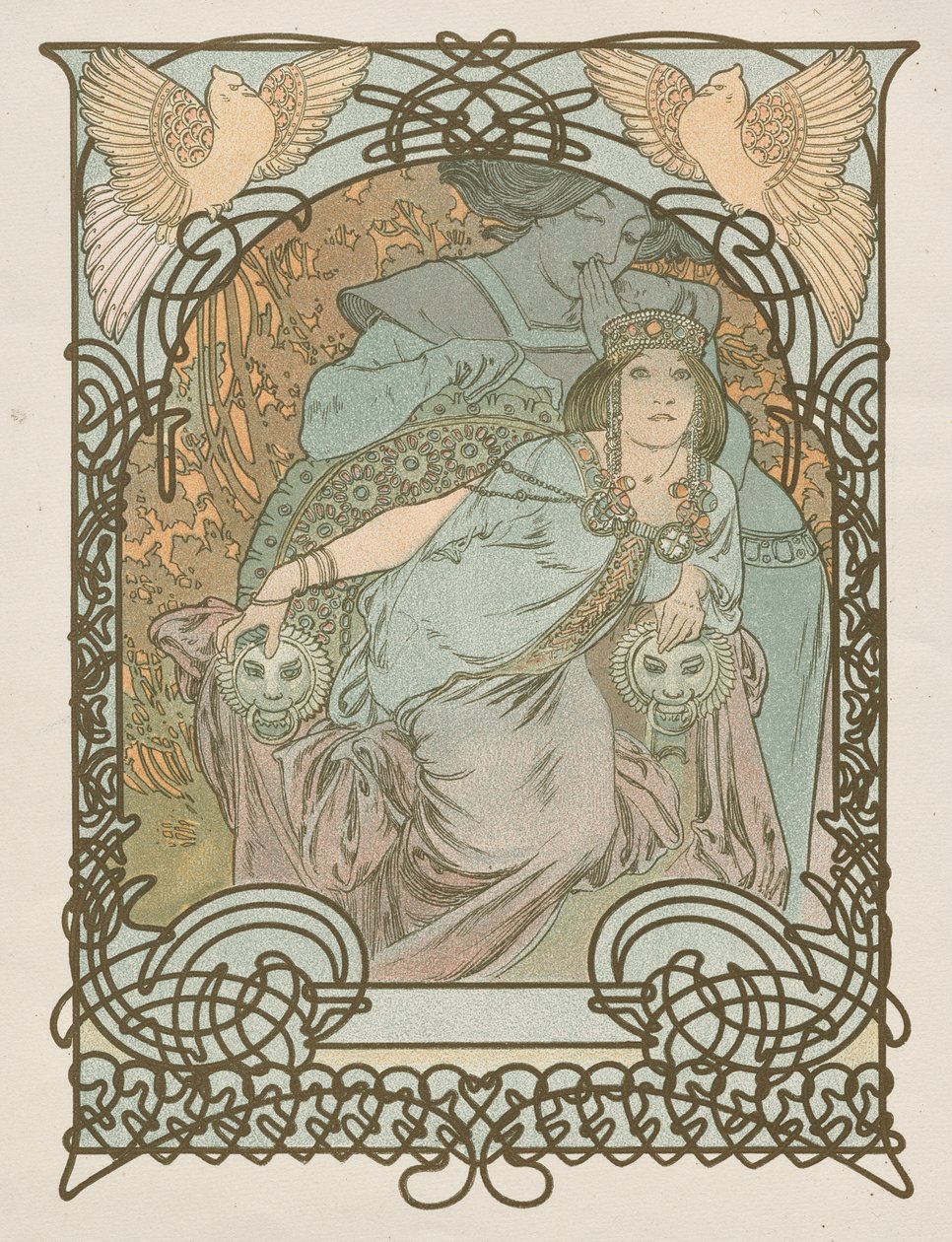Ilsee, Trablus Prensesi by Alphonse Mucha