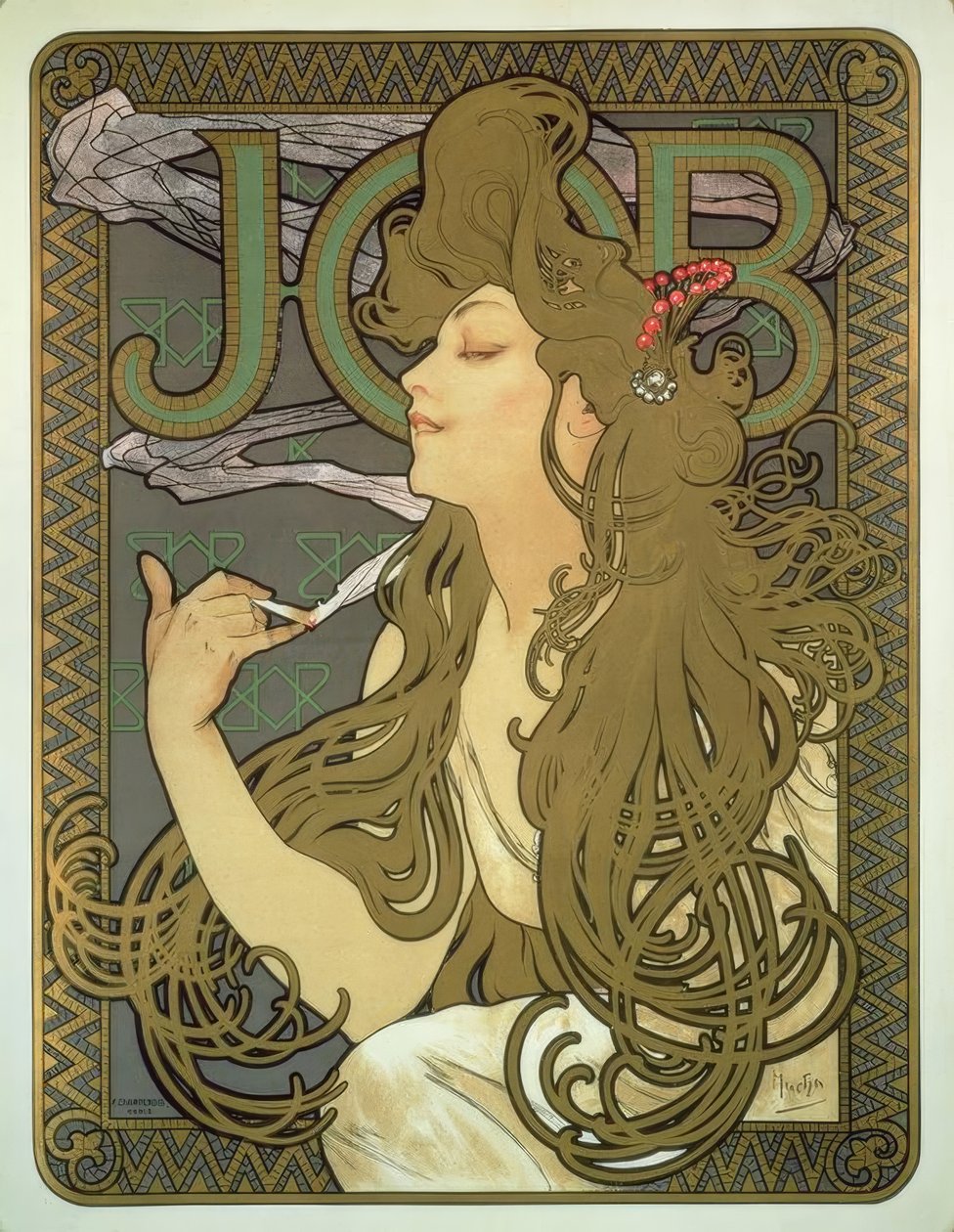 GÖREV by Alphonse Mucha