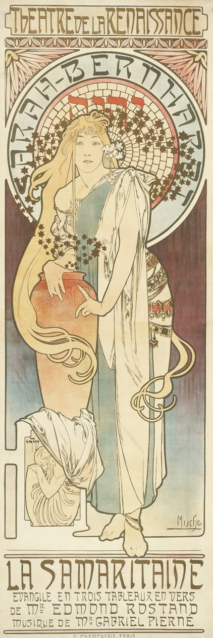 Samiriyeli Kadın, 1897 by Alphonse Mucha