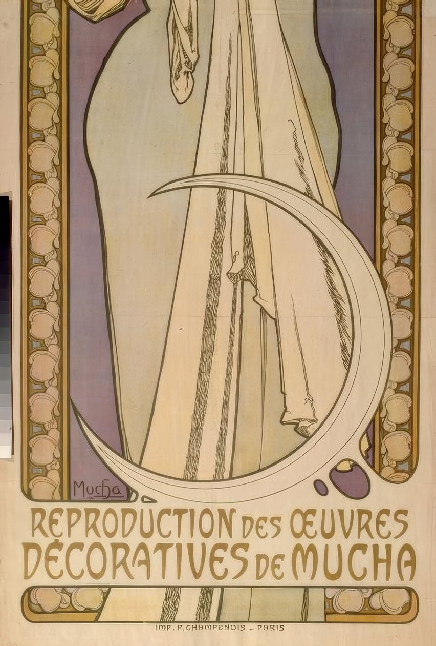 Lygie – Reproduction des oeuvres déco– ratives de Mucha by Alphonse Mucha
