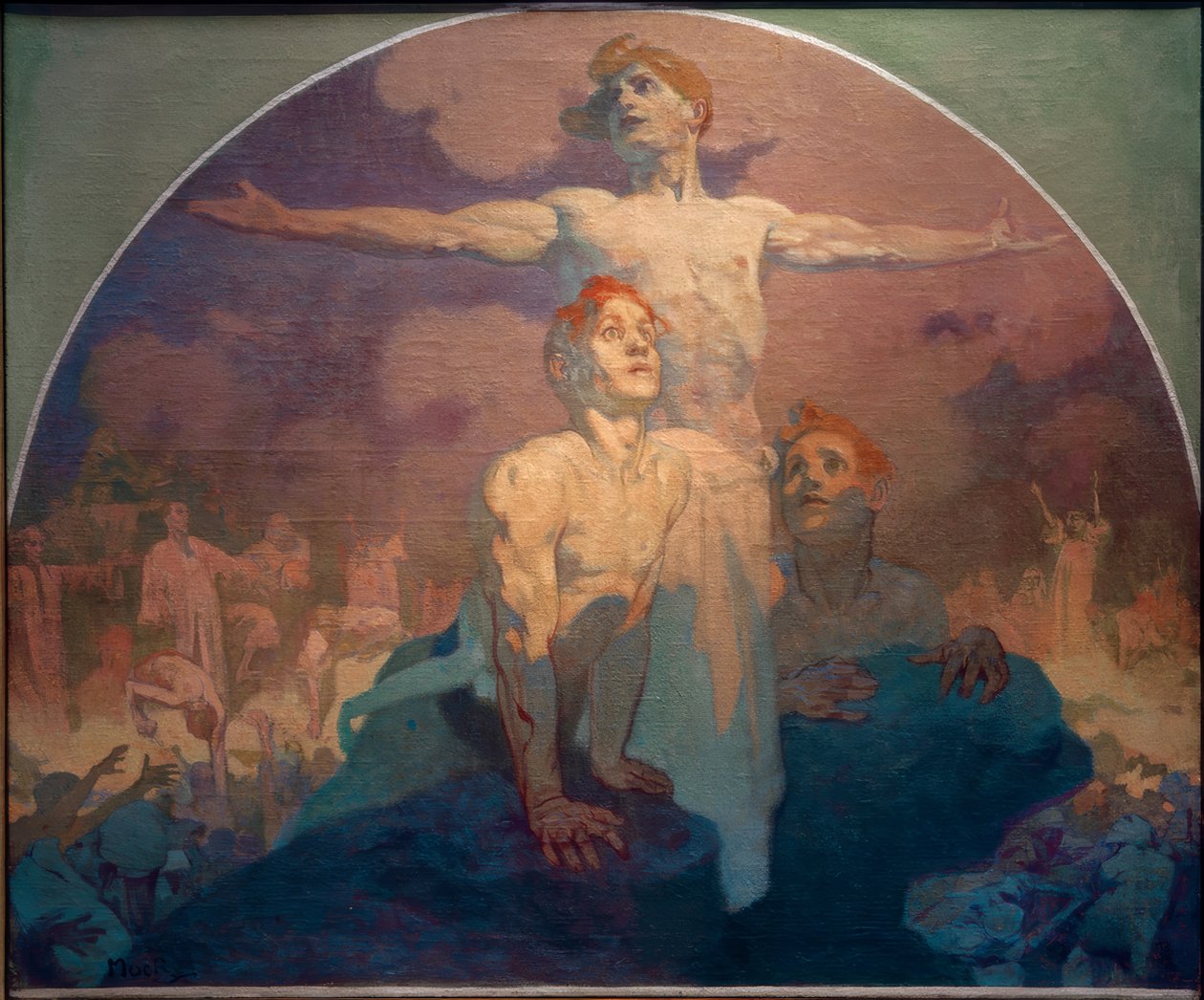 erkeklik by Alphonse Mucha