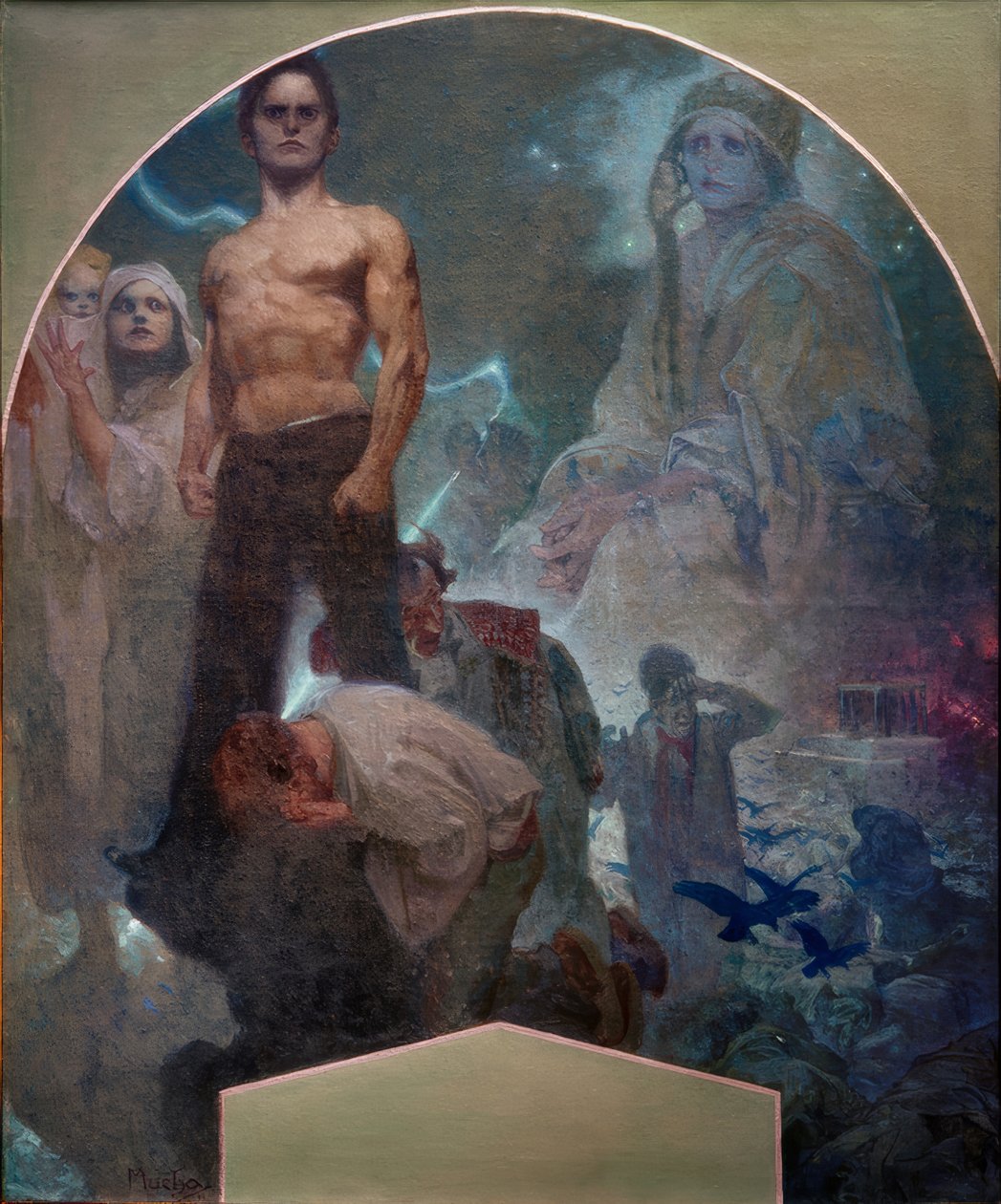 Kendi gücünle by Alphonse Mucha