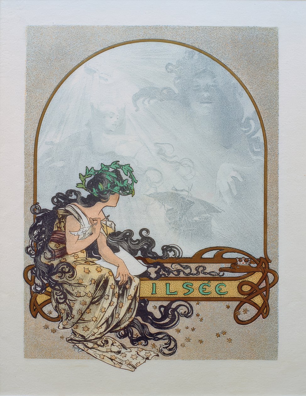 R. de Flers, Ilsee / Ill. v. Mucha by Alphonse Mucha
